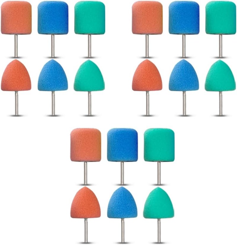 1 Inch Cone Sponge and Cylindrical Sponge Set,18pcs